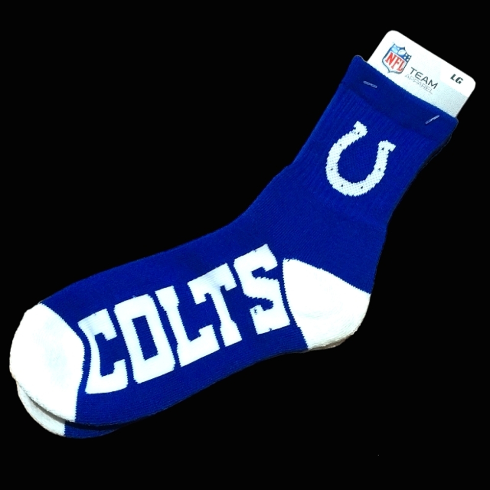 NFL Indianapolis Colts Premium 🏈 World Tour Socks sz L/XL